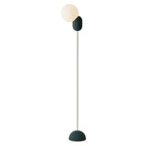 Cantilever Floor Light: Spruce + White