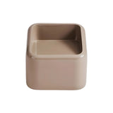 Angled Module Coffee Table: Brown