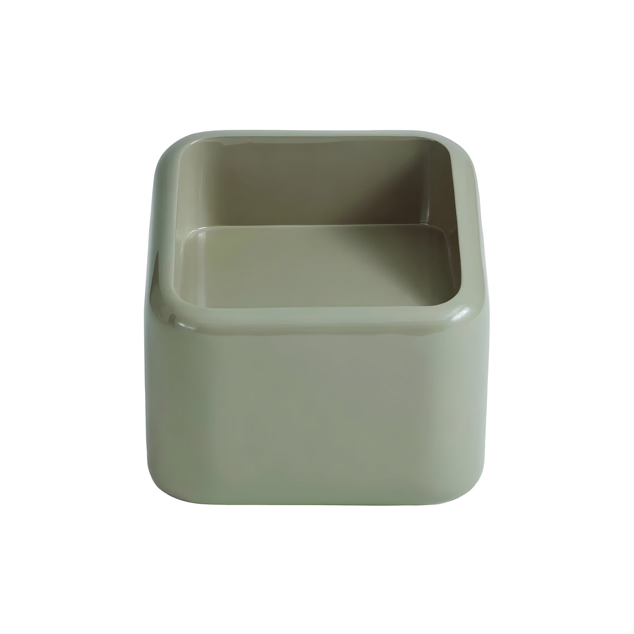 Angled Module Coffee Table: Green