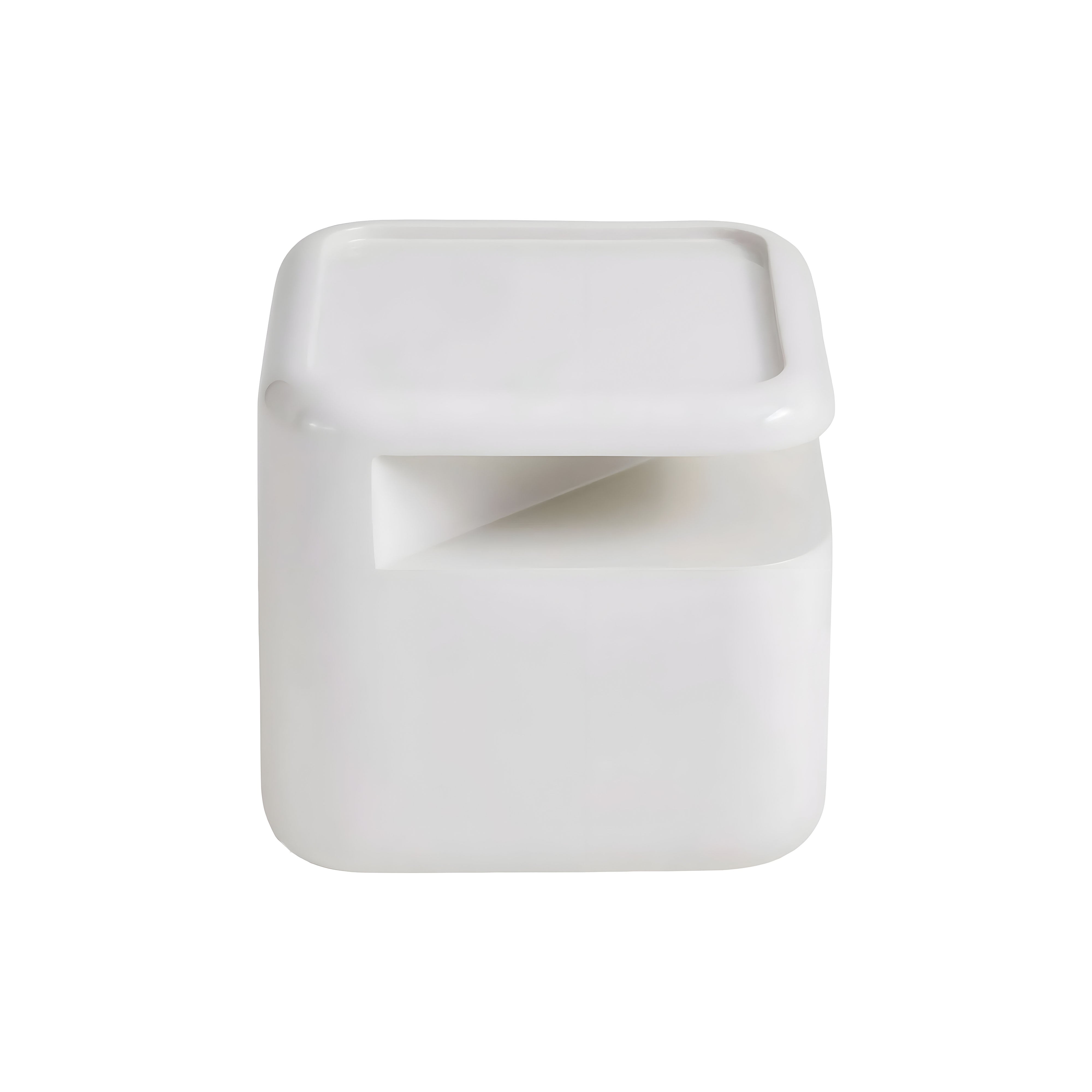 Shelf Module Coffee Table: White