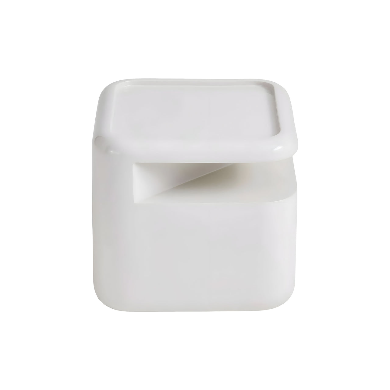 Shelf Module Coffee Table: White