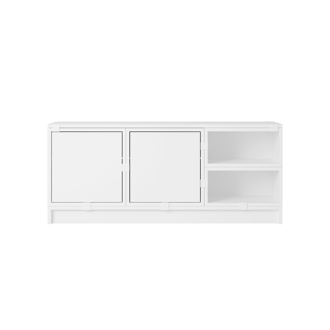 Stacked Storage System: Hallway + Configuration 2 + White