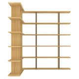 Stockholm Shelf: Composition 11 + Super-Matt Oak + Anodized Aluminum Bronze