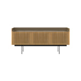 Stockholm STH304 Technic Sideboard: Composition 3+ Super-Matt Oak + Anodized Aluminum Bronze + Black