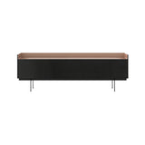 Stockholm STH401 Sideboard: Composition 3 + Anodized Aluminum Pale Rose + Black