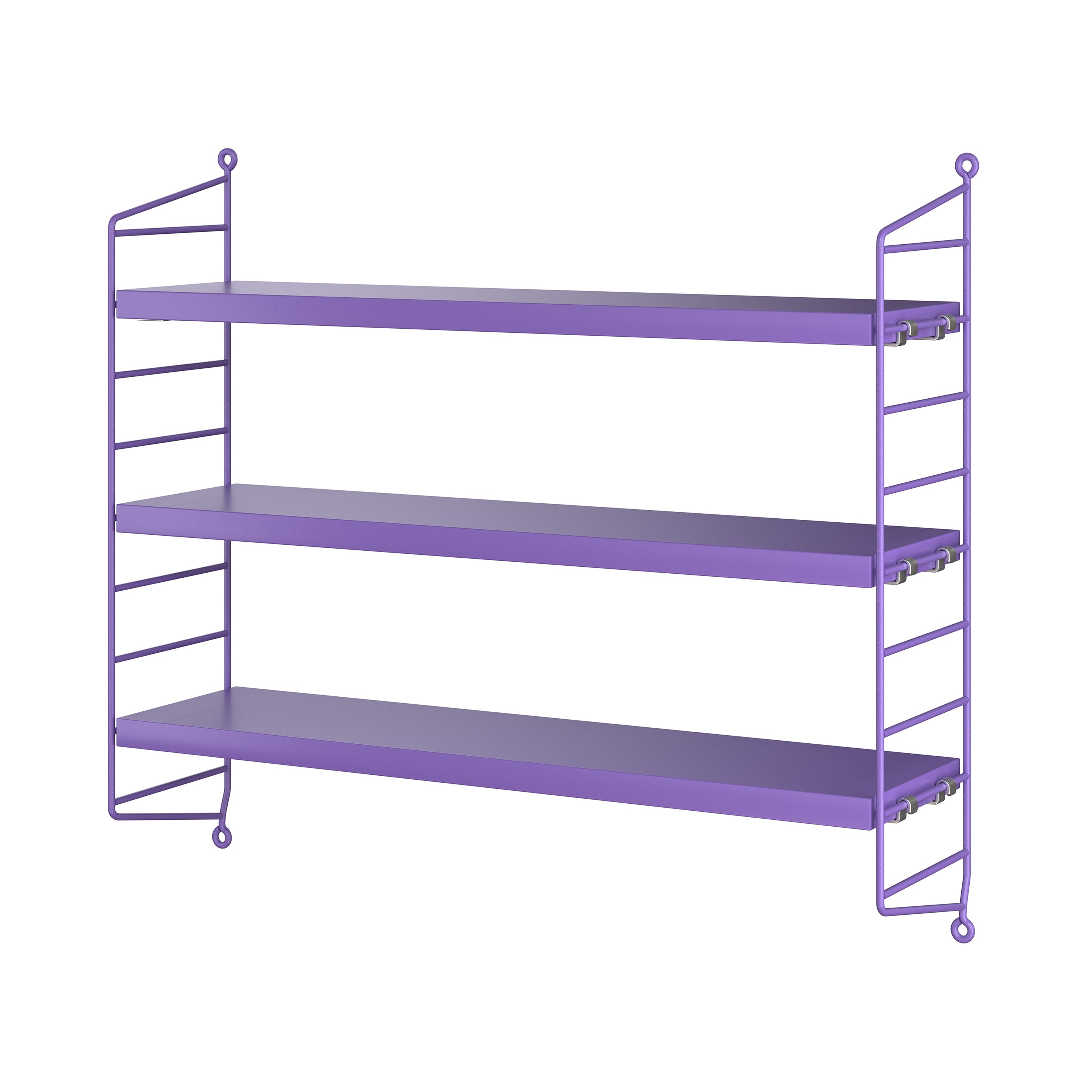 String Pocket Shelving: Purple