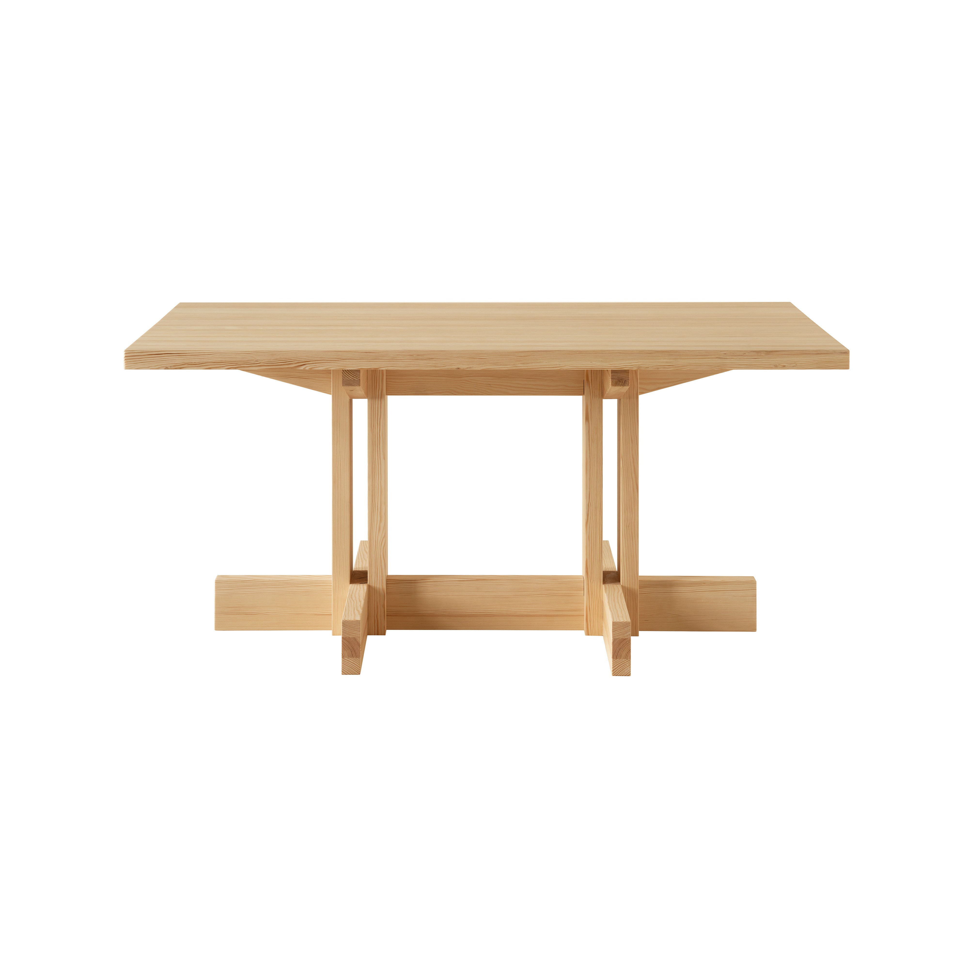 001 Rectangular Dining Table: Small - 63