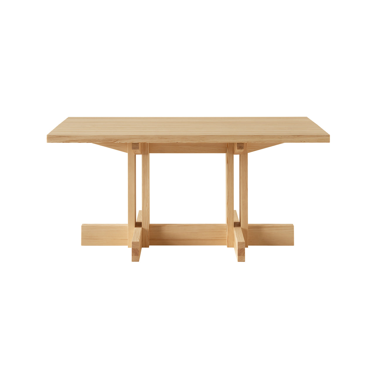001 Rectangular Dining Table: Small - 63