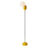 Cantilever Floor Light: Sunrise + Chrome