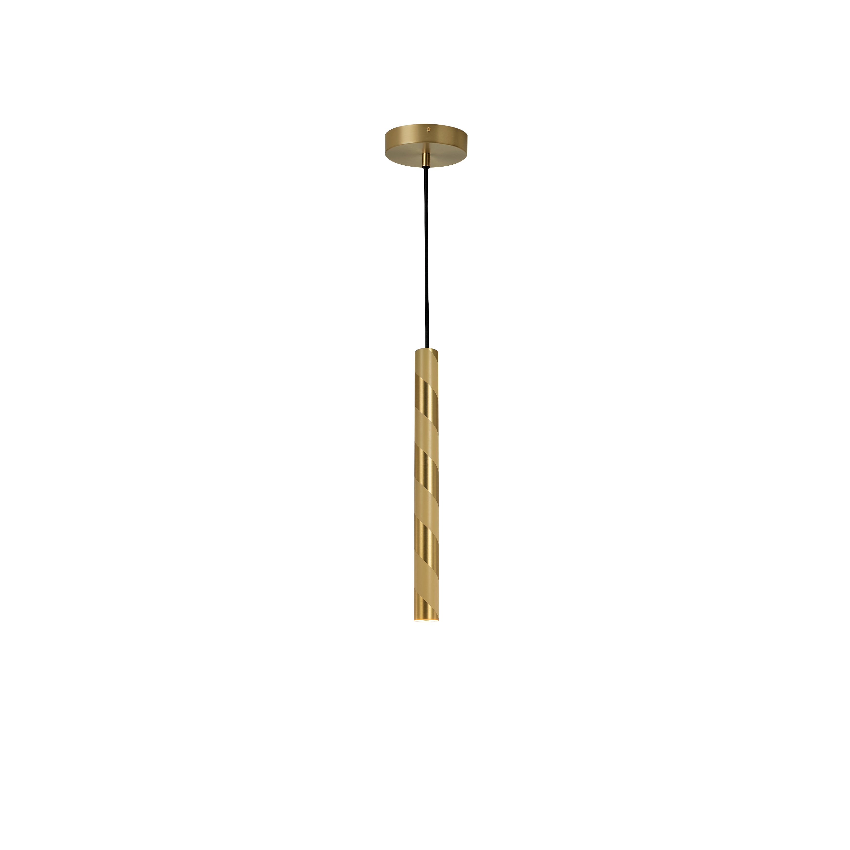 Candy Pendant: Satin Brass + 2