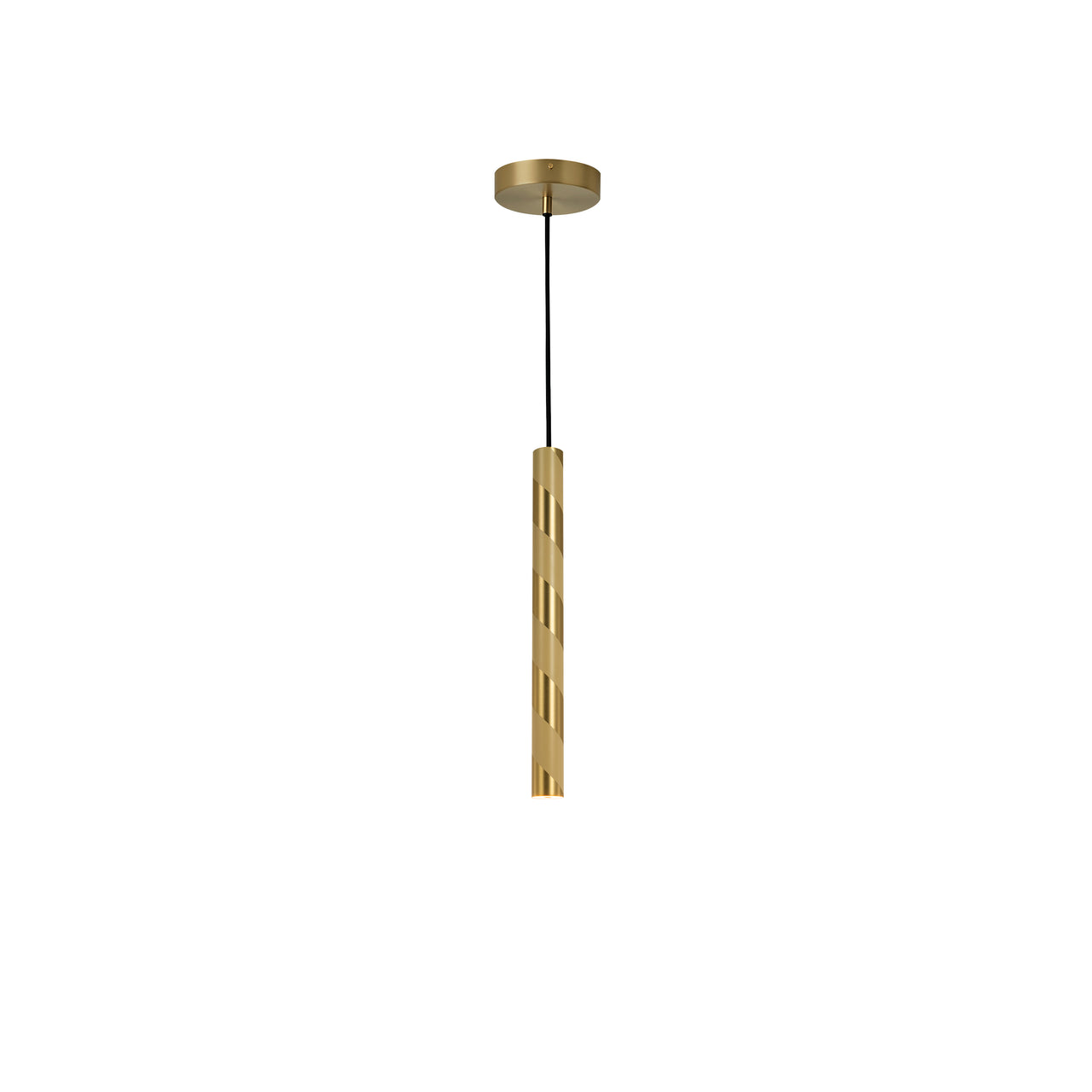 Candy Pendant: Satin Brass + 2