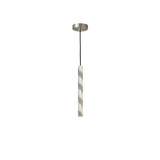 Candy Pendant: Satin Nickel + 2