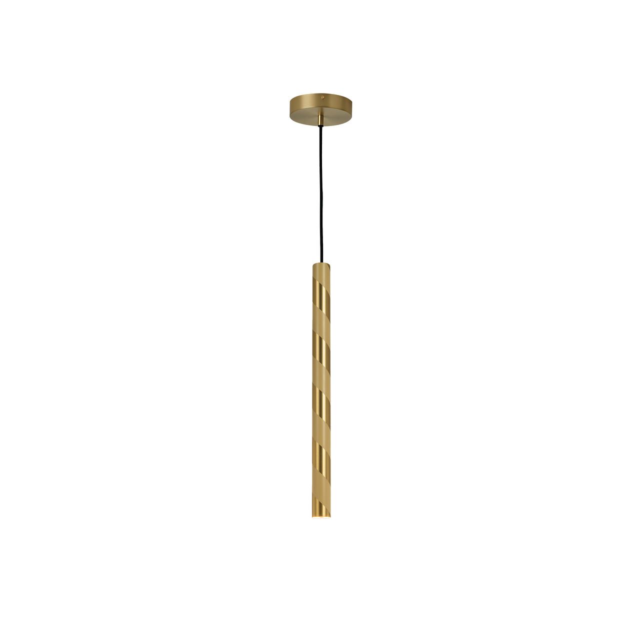 Candy Pendant: Satin Brass + 3