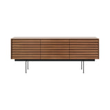 Sussex 8 Sideboard: SSX301 + Super-Matt Walnut + Black + Composition 3