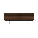 Sussex 8 Sideboard: SSX301 + Dark Stained Walnut + Black + Composition 3