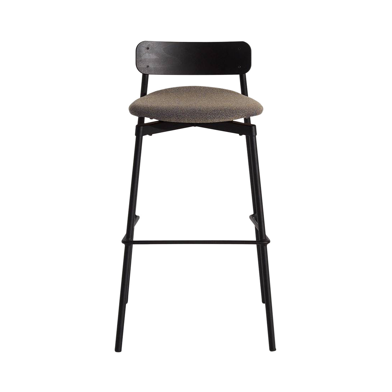 Fromme Bar Stool: Upholstery + Shake