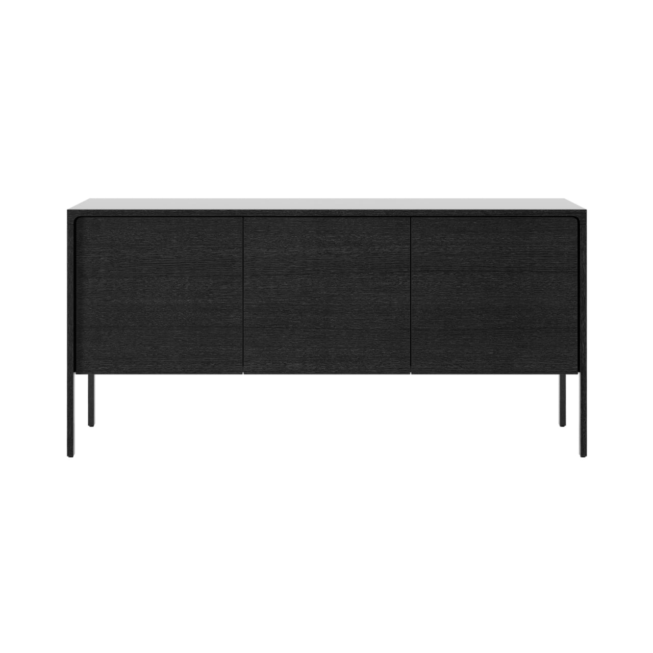 Tactile Sideboard: TAC210 + Dark Grey Stained Oak + Dark Grey Stained Oak