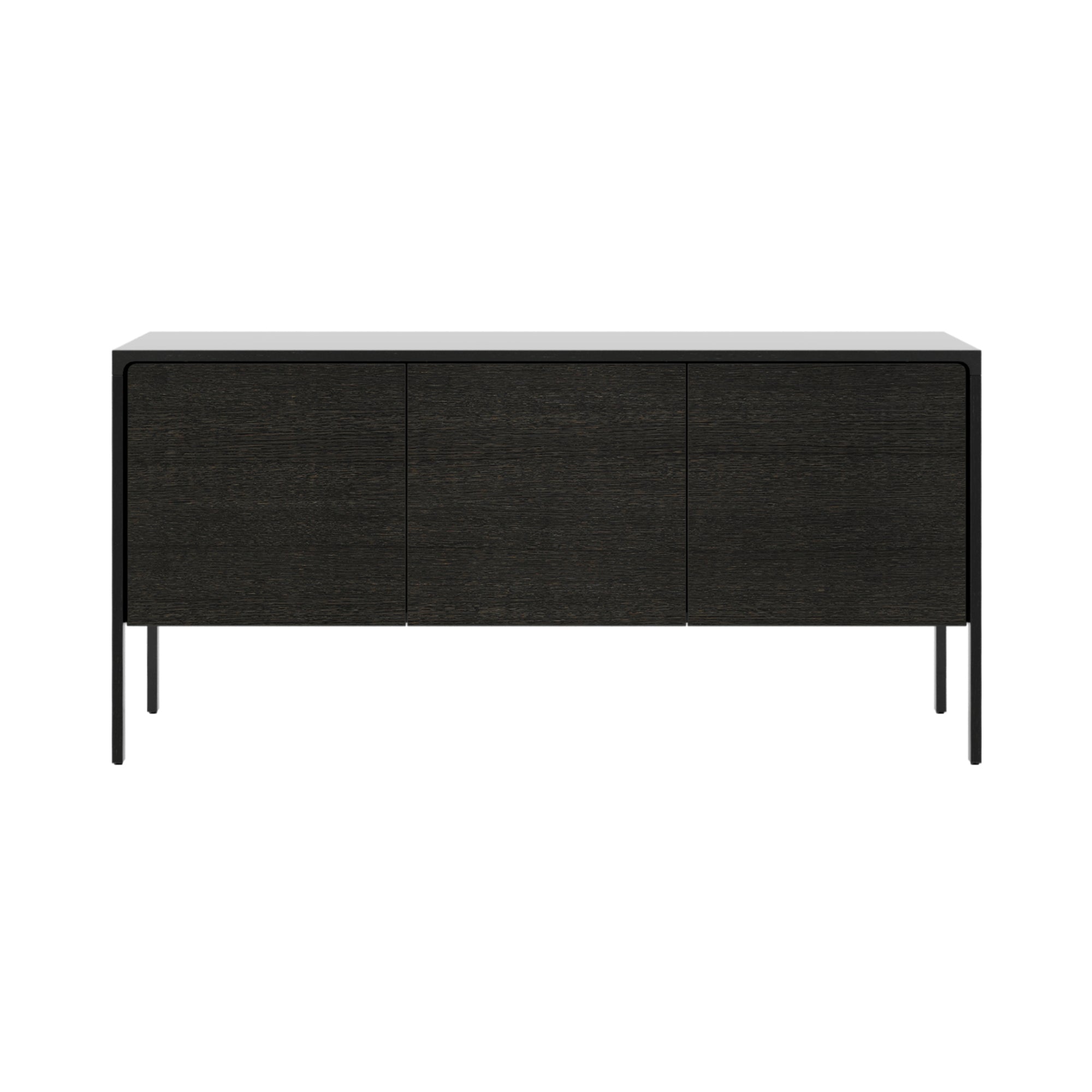 Tactile Sideboard: TAC210 + Dark Grey Stained Oak + Ebony Stained Oak