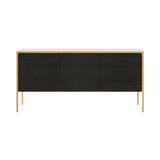 Tactile Sideboard: TAC210 + Dark Grey Stained Oak + Whitened Oak