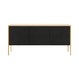 Tactile Sideboard: TAC210 + Ebony Stained Oak + Whitened Oak