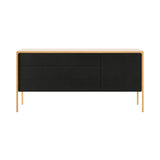 Tactile Sideboard: TAC211 + Ebony Stained Oak + Super-Matt Oak