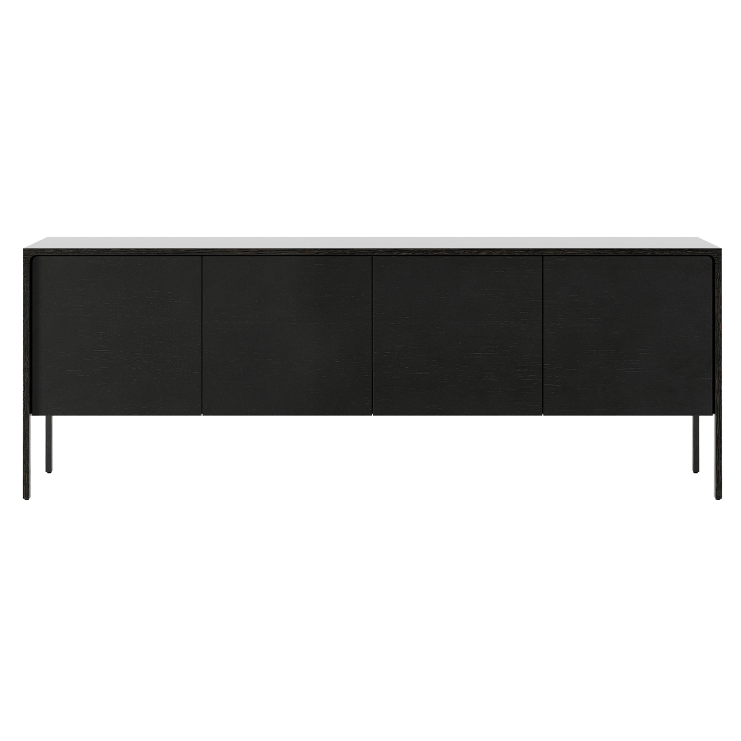 Tactile Sideboard: TAC215 + Ebony Stained Oak + Dark Grey Stained Oak