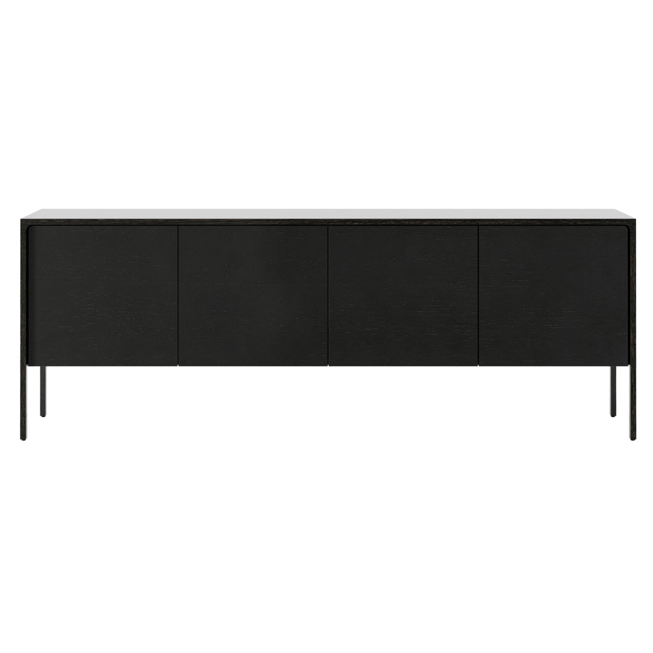 Tactile Sideboard: TAC215 + Ebony Stained Oak + Dark Grey Stained Oak