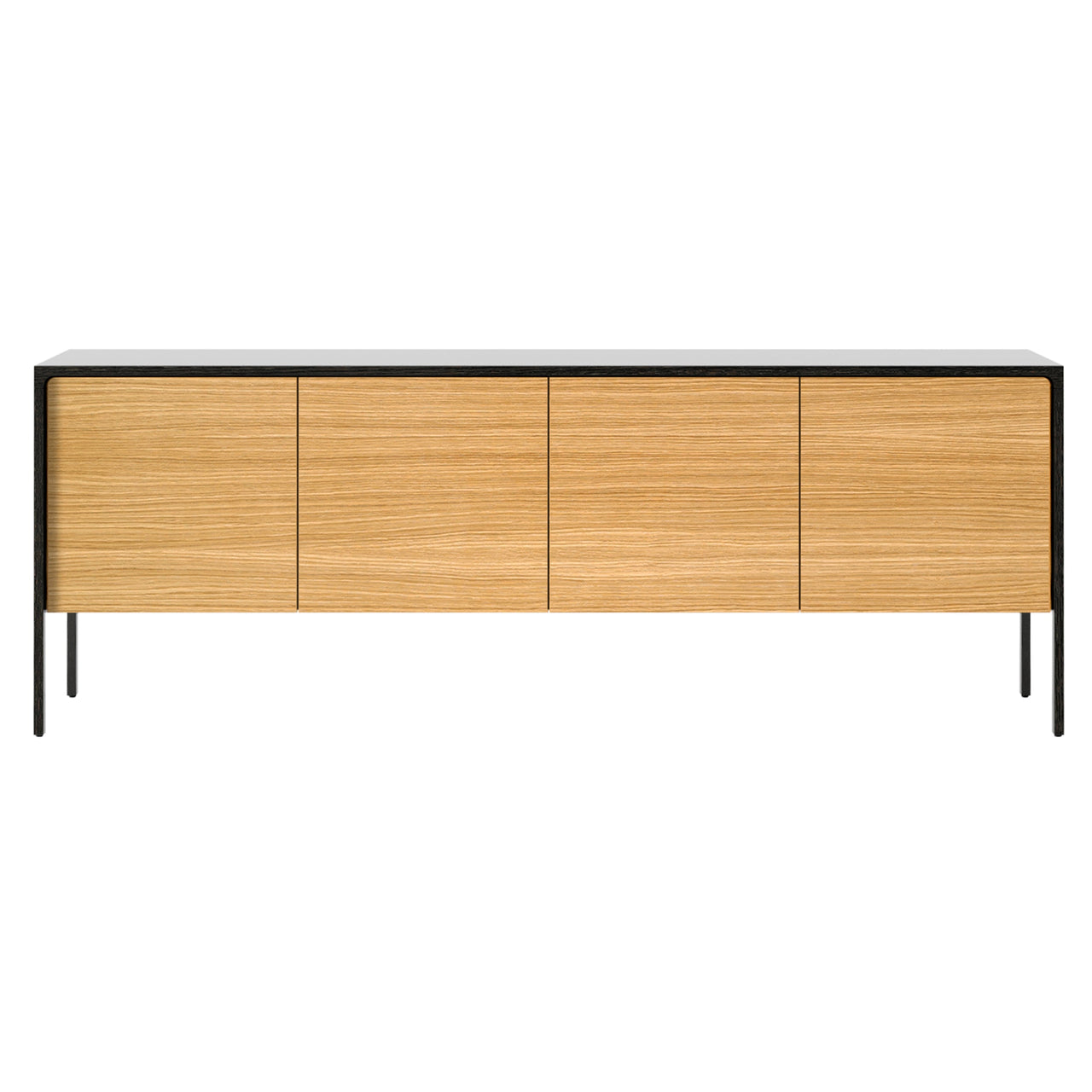 Tactile Sideboard: TAC215 + Super-Matt Oak + Ebony Stained Oak