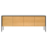 Tactile Sideboard: TAC215 + Super-Matt Oak + Ebony Stained Oak