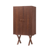 Touch Cabinet: Tall + Oiled Walnut