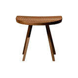 Touch Stool: Half Moon + Oiled Oak