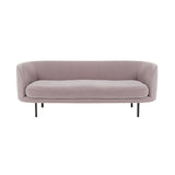 Continuous 2 Seater Sofa: Bench Cushion + Bronze