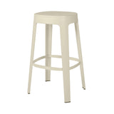 Ombra Bar + Counter Stool: Stacking + Bar + Grey