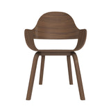 Showtime Nude Chair: Walnut Nature Effect