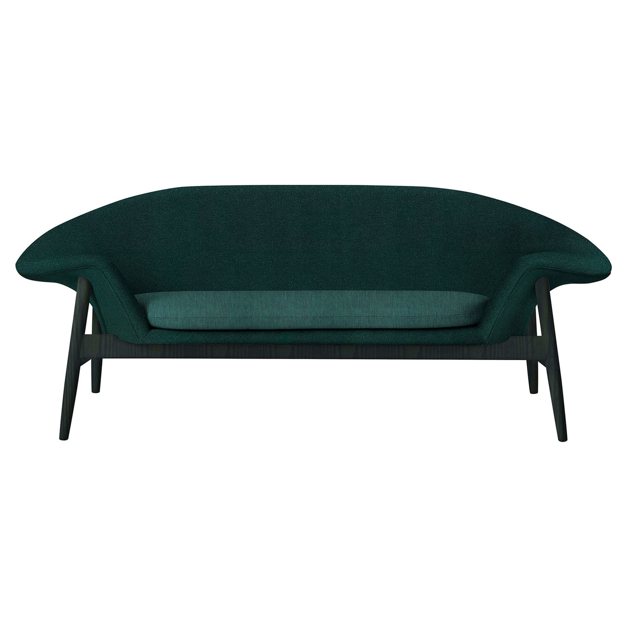 Fried Egg Sofa: Color + Dark Green