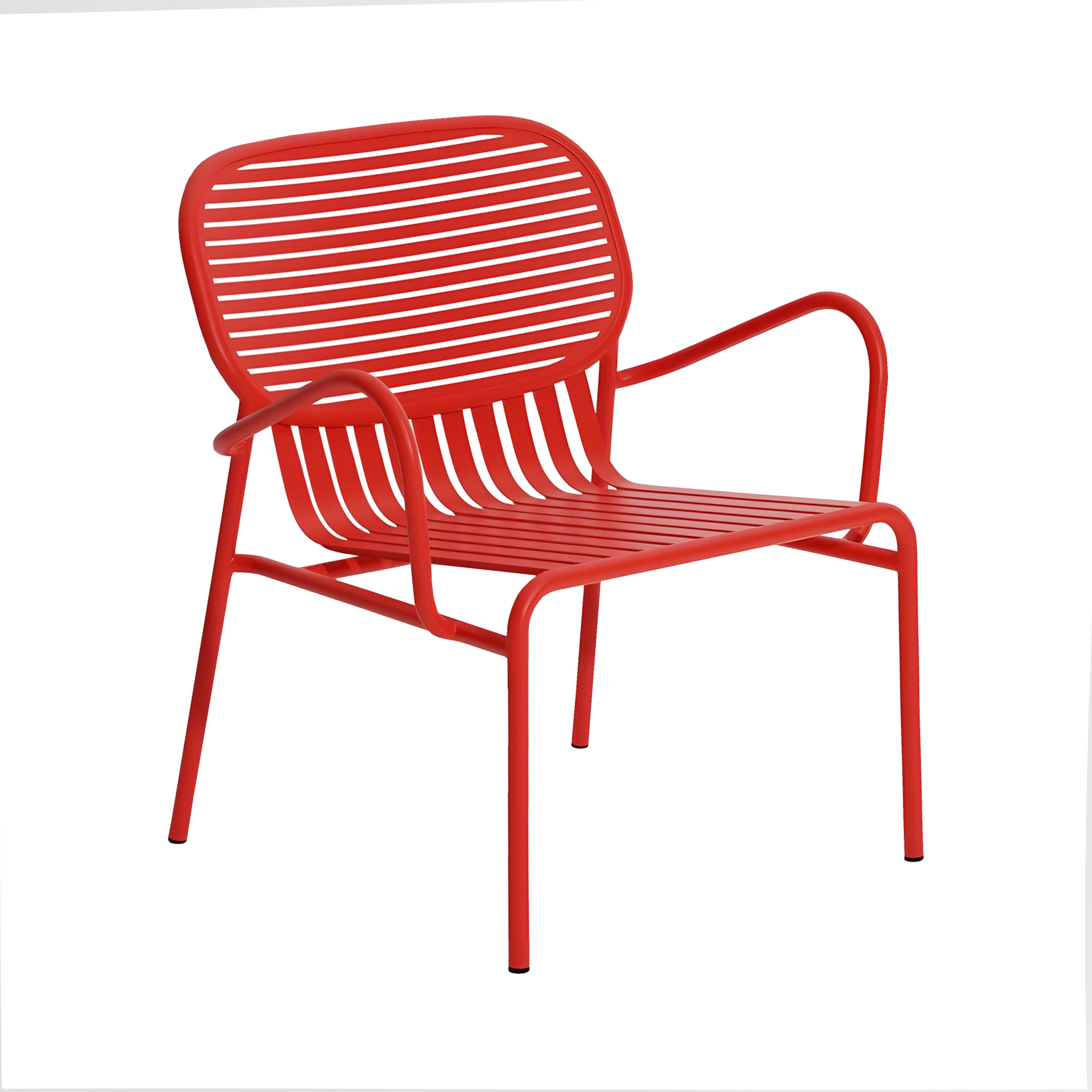 Week-End Stacking Lounge Chair: Set of 2 + Red