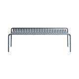 Week-End Garden Stacking Bench without Back: Grey Blue