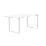 70/70 Table: Small + White Laminate + White