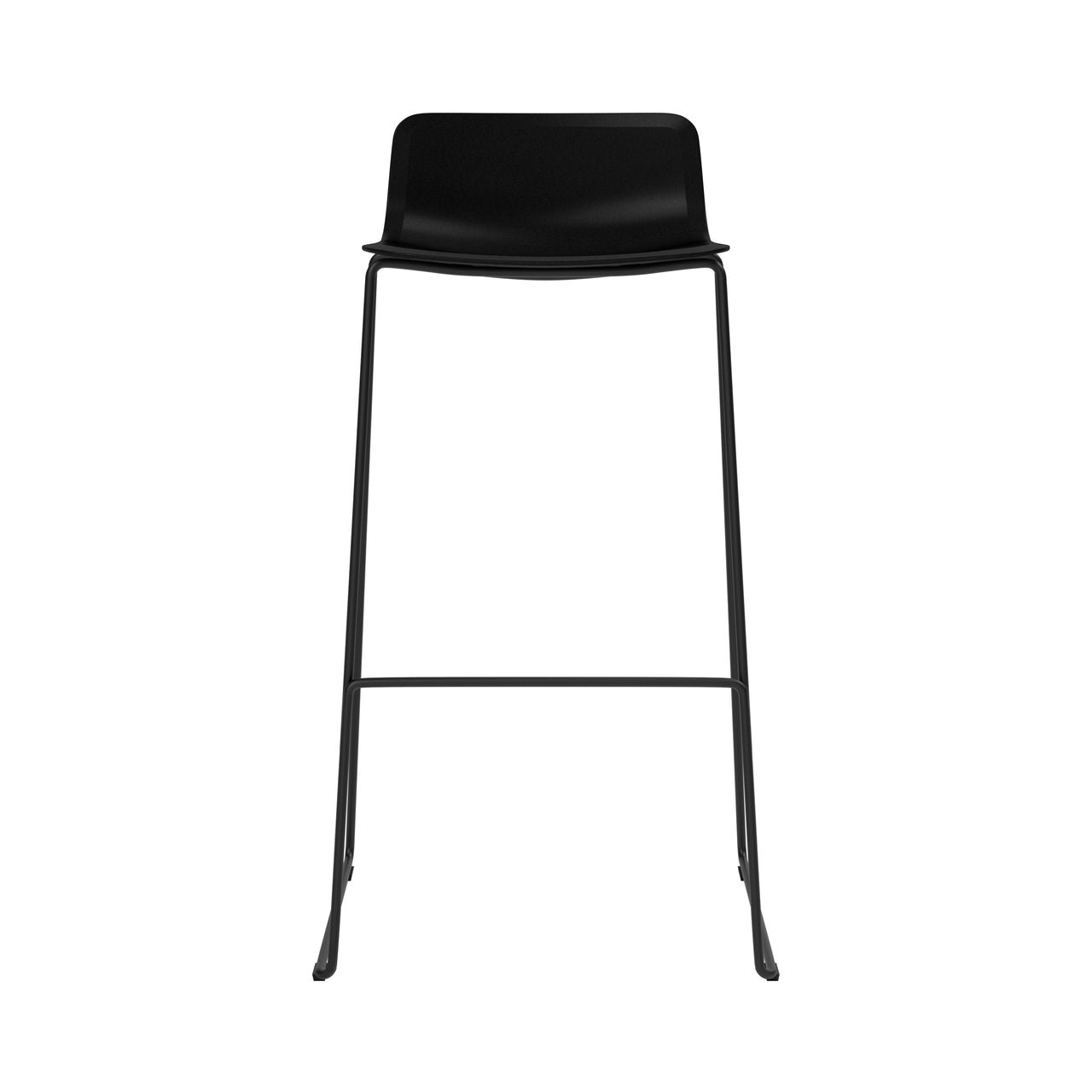 Pato Stool: Bar + Black + Black