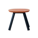 You and Me Indoor Footstool: Jet Black + 1 + Without Cushion