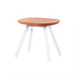 You and Me Indoor Footstool: Traffic White + 1 + Without Cushion