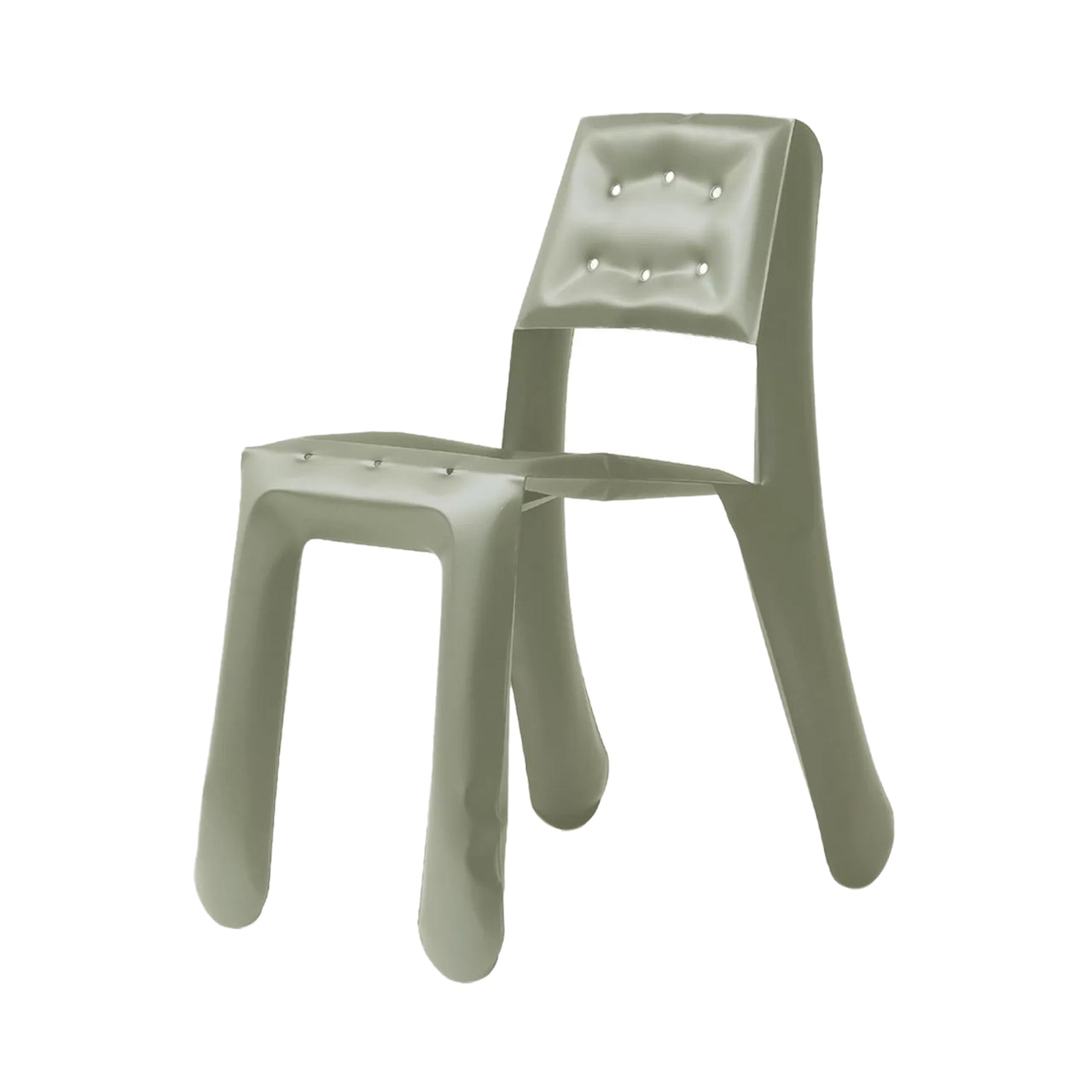 Chippensteel 0.5 Chair: Moss Grey Matt Aluminum