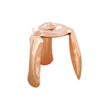 Plopp Standard Stool: Copper Polished