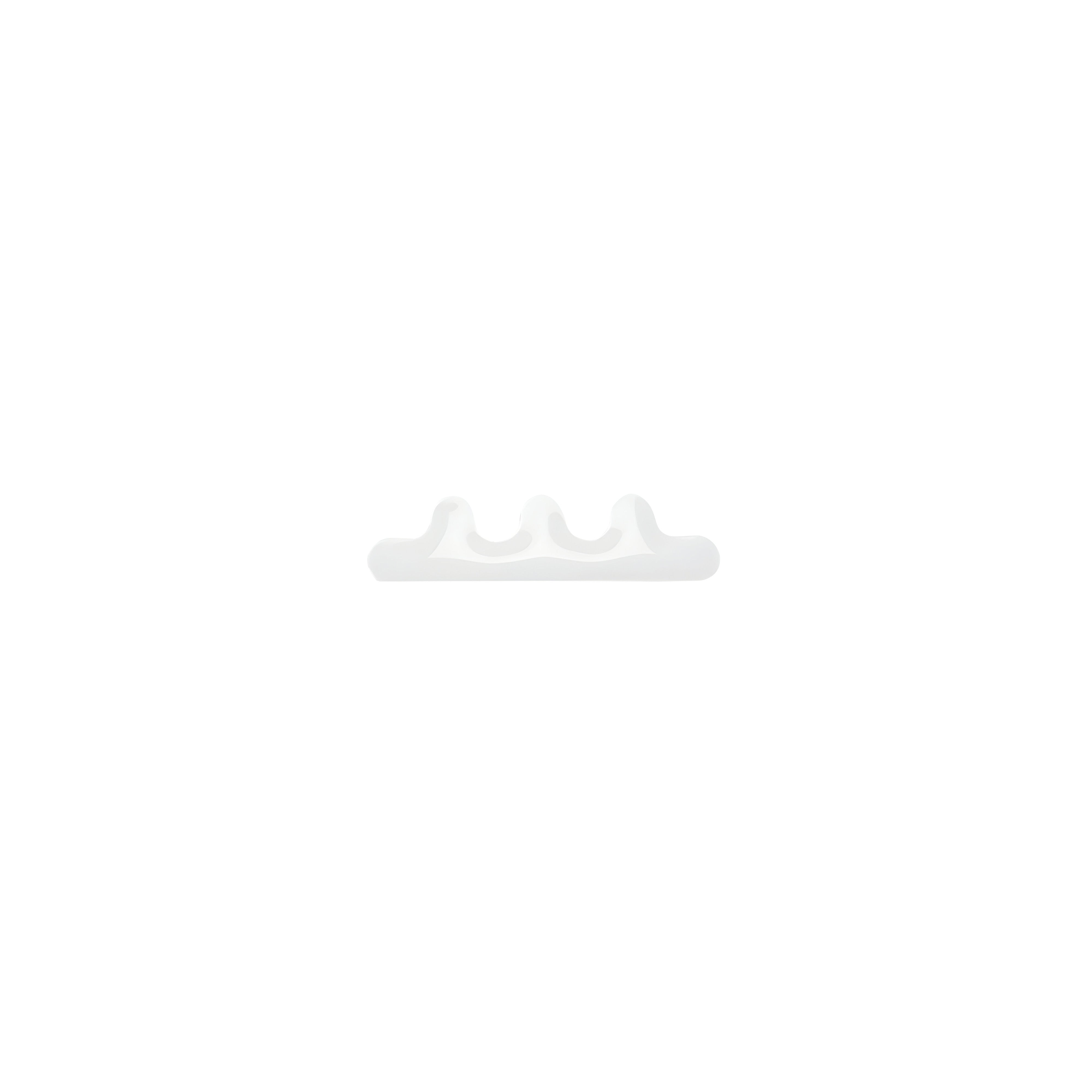 Kamm Wall Hanger: 3 + White Glossy Steel