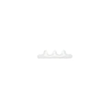 Kamm Wall Hanger: 3 + White Glossy Steel