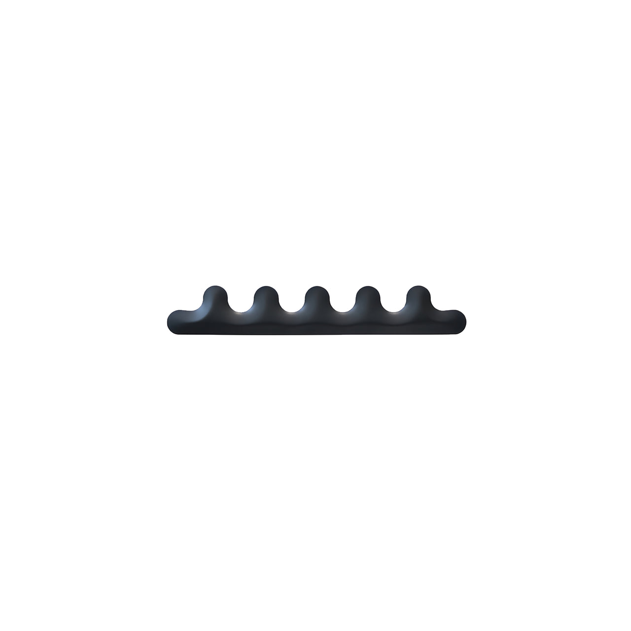 Kamm Wall Hanger: 5 + Graphite Grey Matt Steel