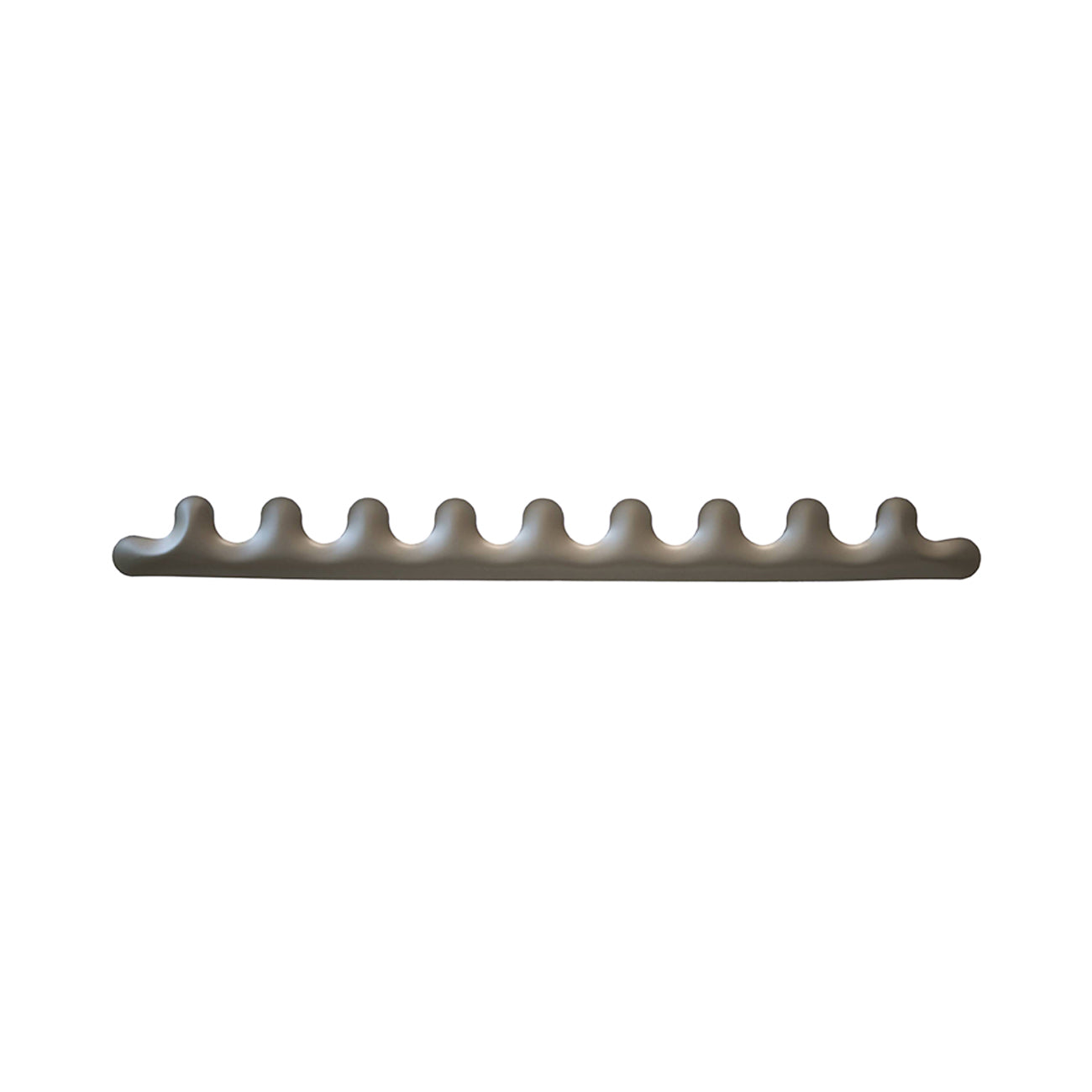 Kamm Wall Hanger: 5 + Beige Grey Matt Steel