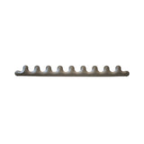 Kamm Wall Hanger: 5 + Beige Grey Matt Steel