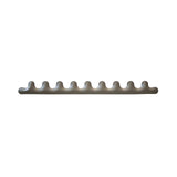 Kamm Wall Hanger: 5 + Beige Grey Matt Steel