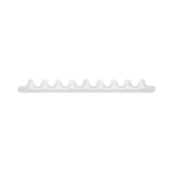 Kamm Wall Hanger: 9 + White Glossy Steel